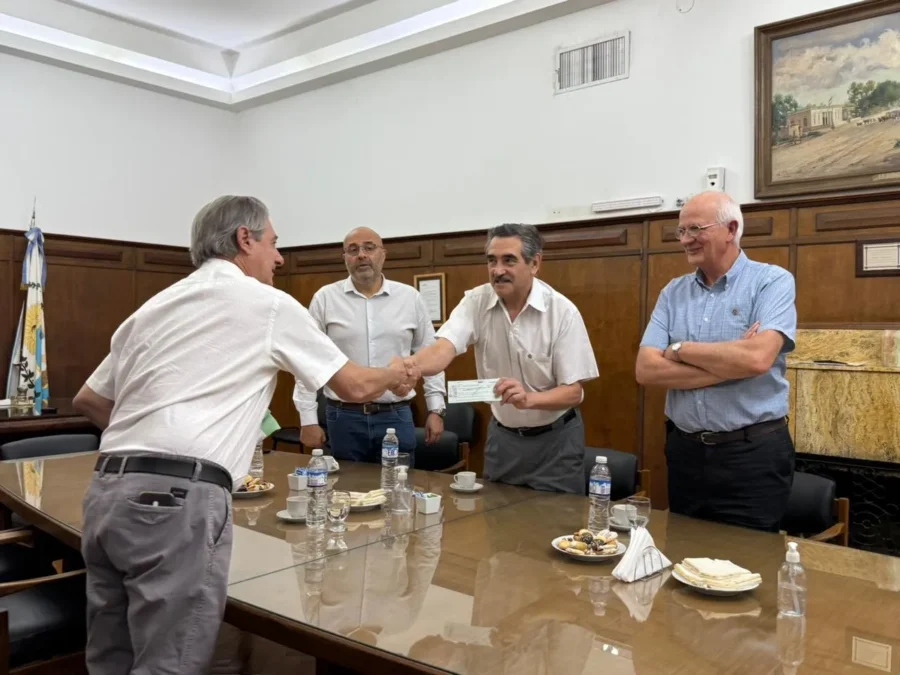 Apoyo del Municipio a los programas solidarios del Rotary Club de San Rafael Este