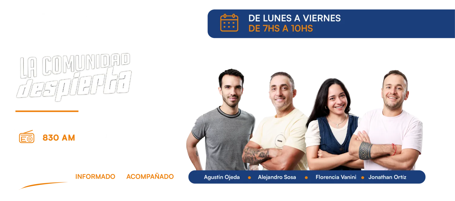 Programa 1 – Locutor y horario